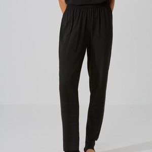 Frank And Oak - Easy Crepe Pant In True Black